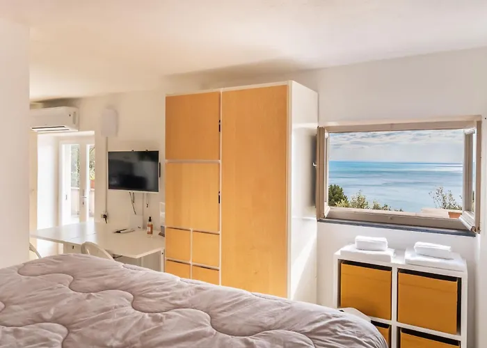 Апартаменты La Terrazza Sul Mare Private Parking Ac Big Terrace
