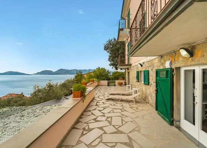 Апартаменты La Terrazza Sul Mare Private Parking Ac Big Terrace Телларо